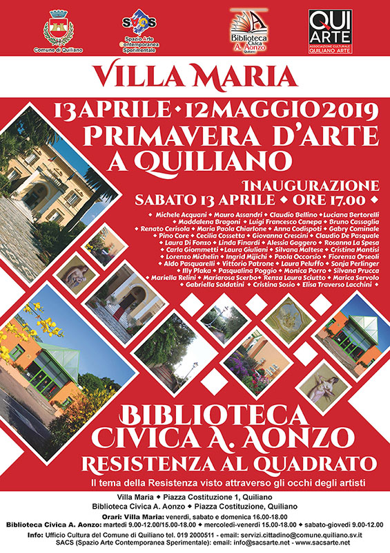 Primavera d'arte a Quiliano